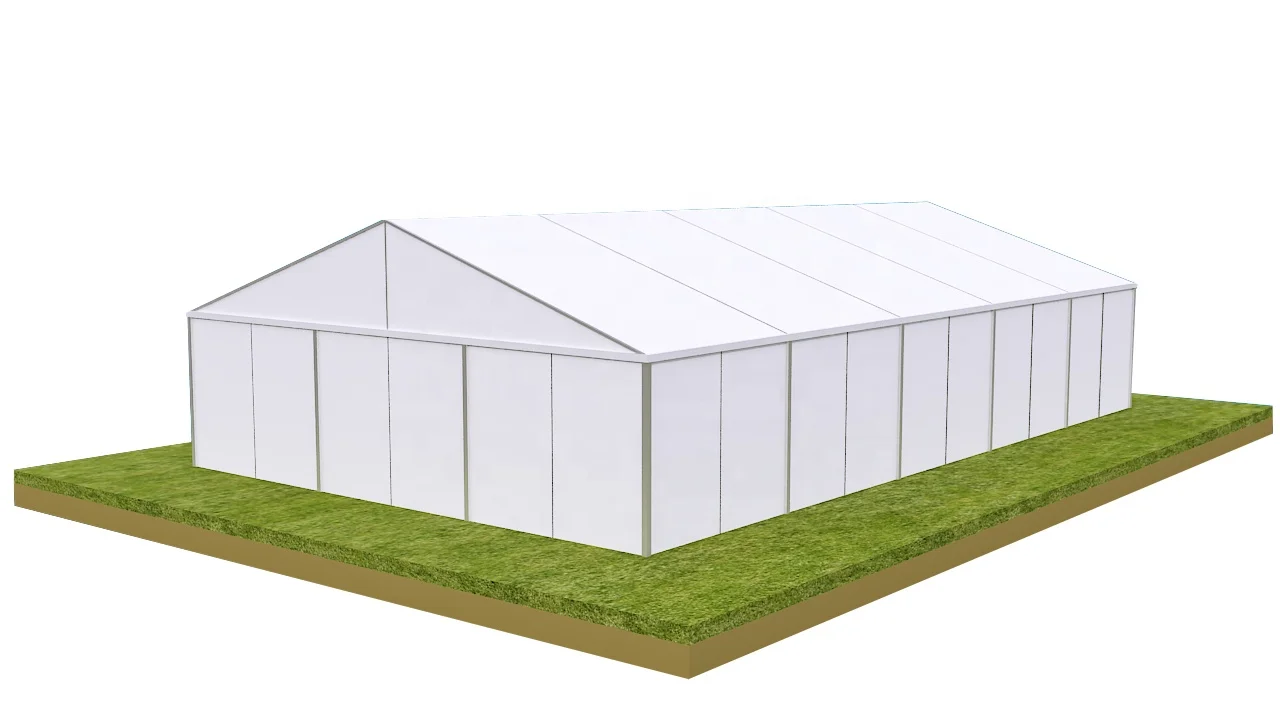 Professional High Quality Commercial PVC Inflatable Tent Outdoor Warehouse Events Weddings Exhibitions-Waterproof Glass Cover