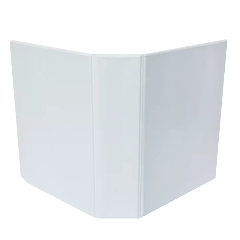 Custom Premium PVC Plastic 4-Post Binder Folder Wholesale A4 with Clear Pocket for Document Usage