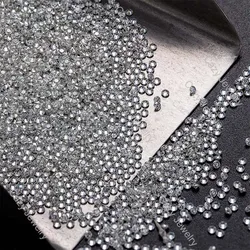 Cazy Loose Melee Moissanite Diamond 0.8mm To 2.9mm Round Moissanite Price Per Carat VVS Moissanite Watch