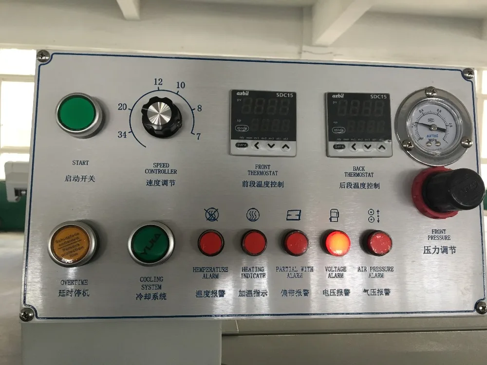 Automatic Electric Heating Continuous Fusing Press Machine for Textile and Garment New Condition with Motor as Core Component