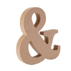 MDF Letters for Educational Wooden Handicrafts 12 inch wood letters wooden letter board