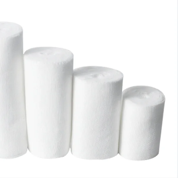 Medical First Aid Absorbent 100% Bleached Cotton Wool Gauze Roll with CE ISO