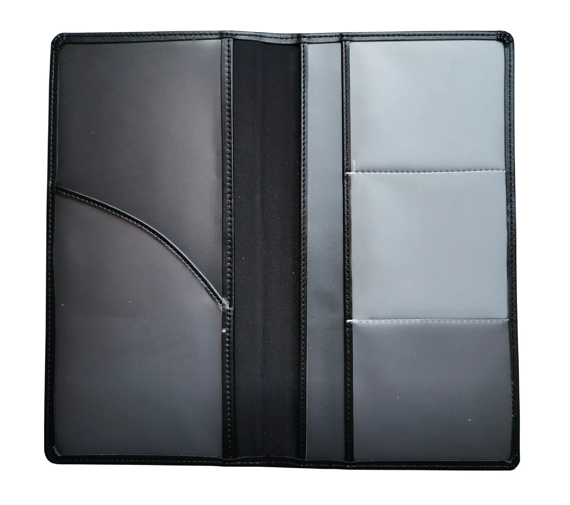 Customize PU leather pocket car registration and insurance passport documents folder holder