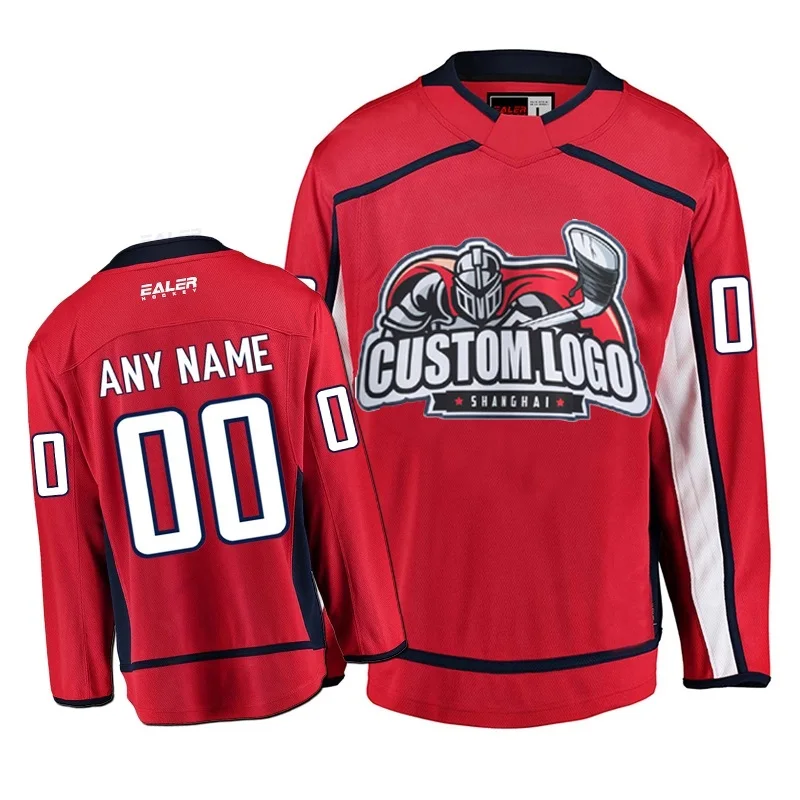 Hot Sale Custom Design Tackle Twill Ice Hockey Jersey Hockey Uniforms Hockey Jersey