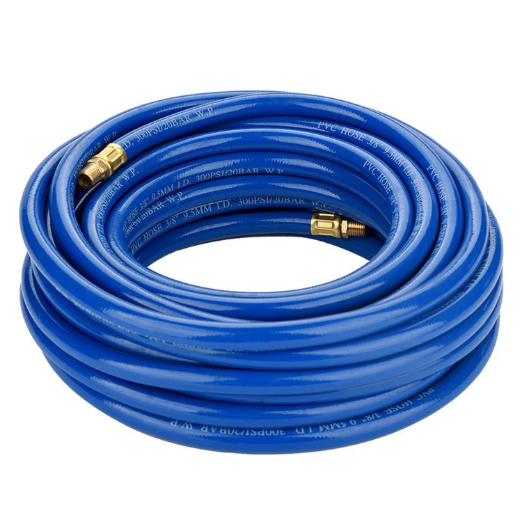 300 PSI Heavy Duty Lightweight Short Air Hose 3/8 Inch X 6 Ft 1/4 In. MNPT Fittings Air Compressor Hose