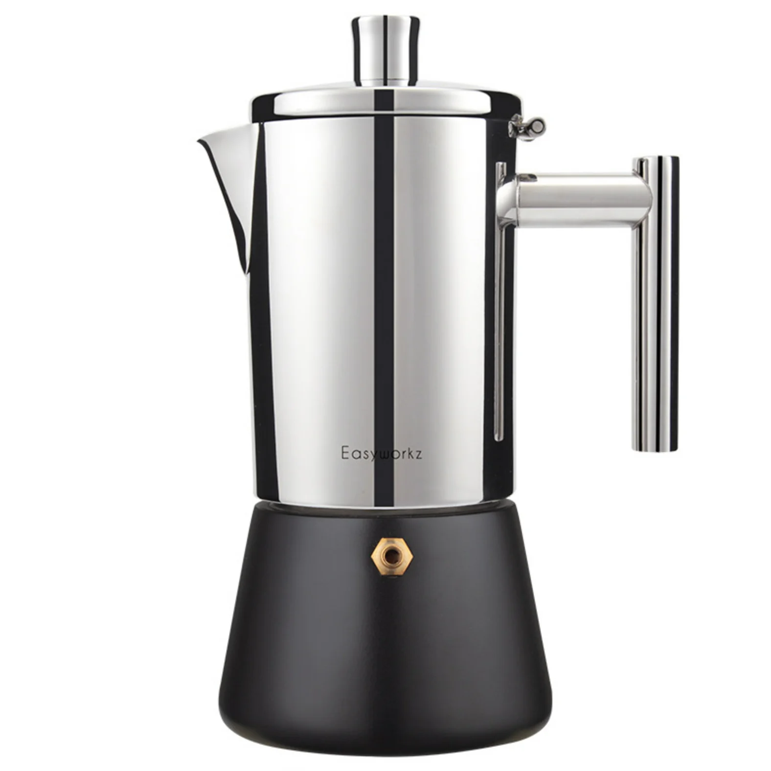 Thicker 304 Stainless Steel 300ml Stove Top Moka Coffee Maker / Moka Espresso Maker