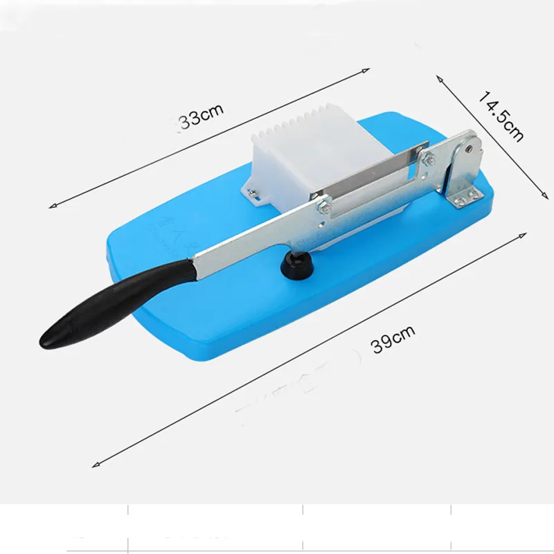 Meat Slicing Machine Alloy steel Household Manual Thickness Adjustable Meat and Vegetables Slicer Multifunctional Table Slicer