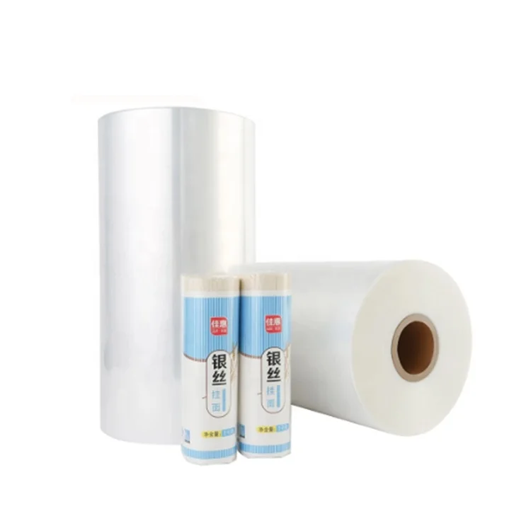 Single wound cross-linked pof heat shrink plastic film roll