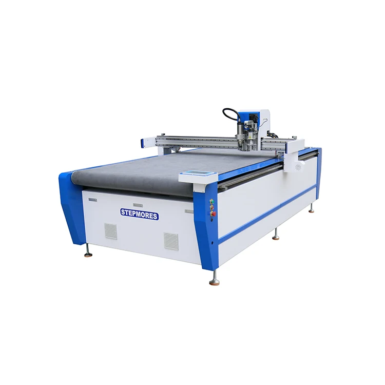 CCD camera CNC knife table cutting machine for sticker KT board carton