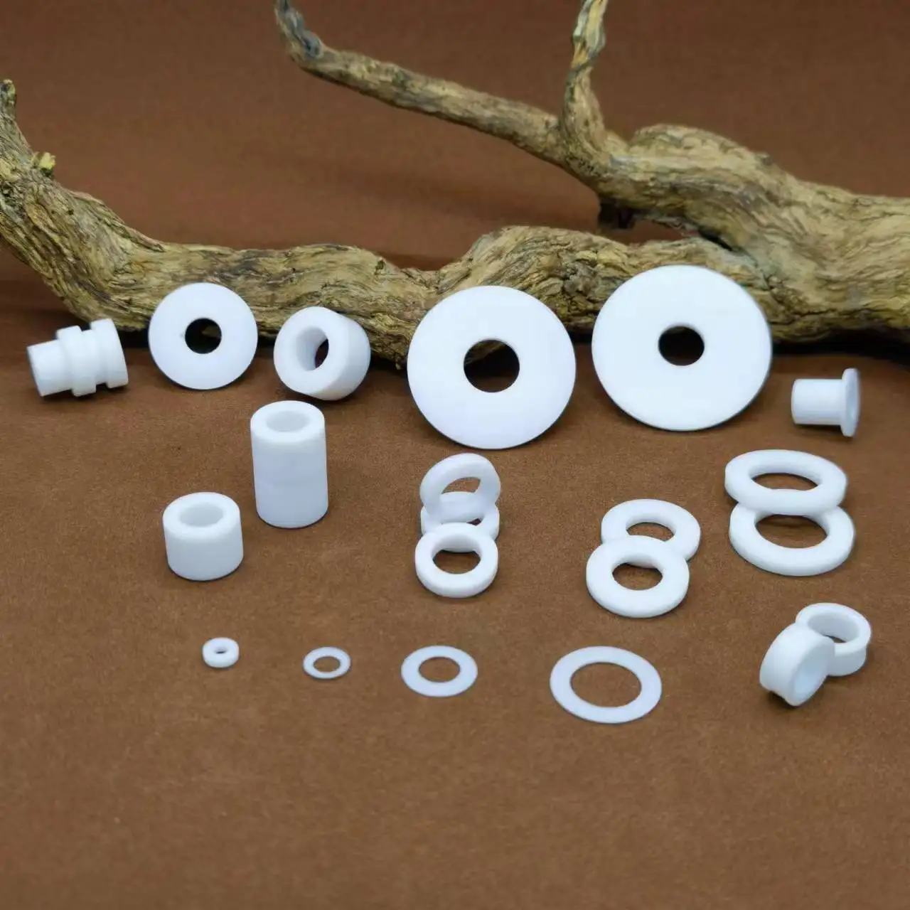 Widely used nylon sleeve custom colorful  nylon washer plastic bushing