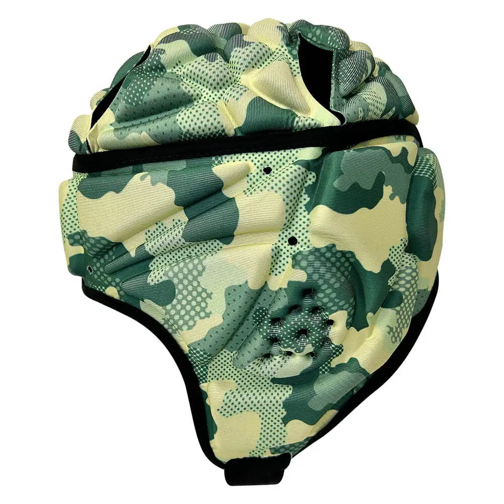 Eva Custom Design Rugby Headgear Sublimated Sport Soccer Goalie 7V7 Soft Shell Helmets Youth Scrum Caps Rugby