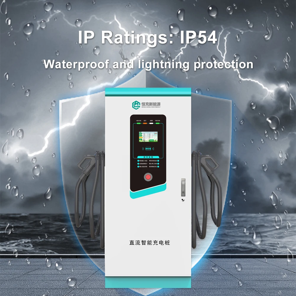 HengChong 120KW 180KW 240KW DC Fast Charging Station EV DC Charger Electric Vehicle Charging Pile for Commercial