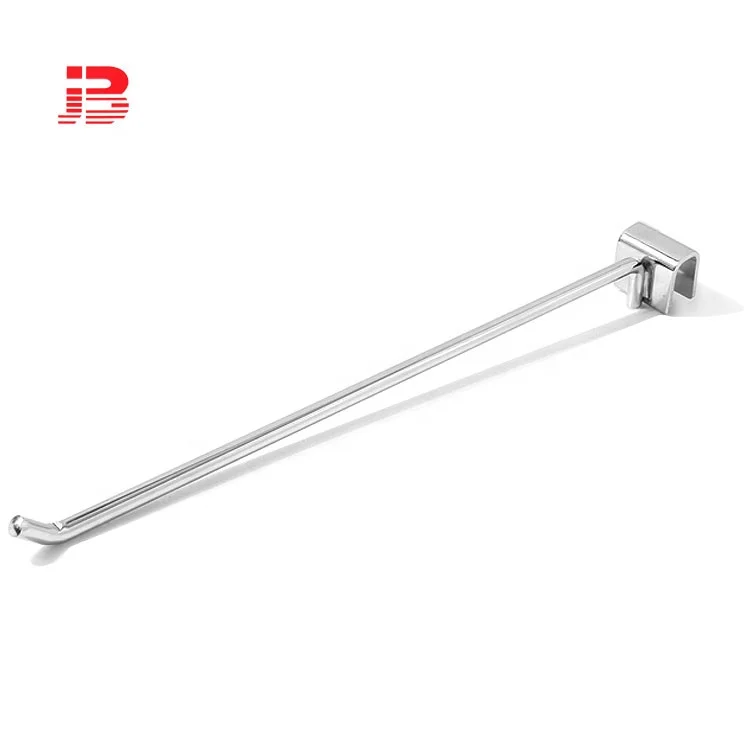High Quality Supermarket Metal Square Tube Display Hook