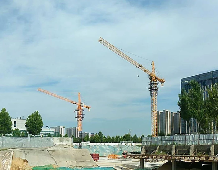 Tower Crane CE Certificate Self-Raising Tower Crane SF63 5010 5T Construction Crane Tower