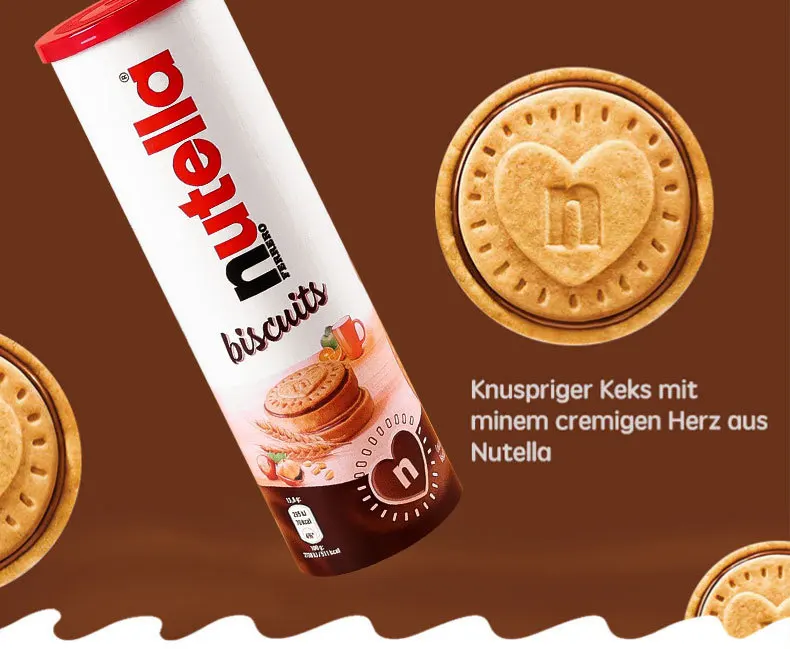 166 г Nutellas шоколадное печенье сэндвич с шоколадным вкусом экзотические закуски