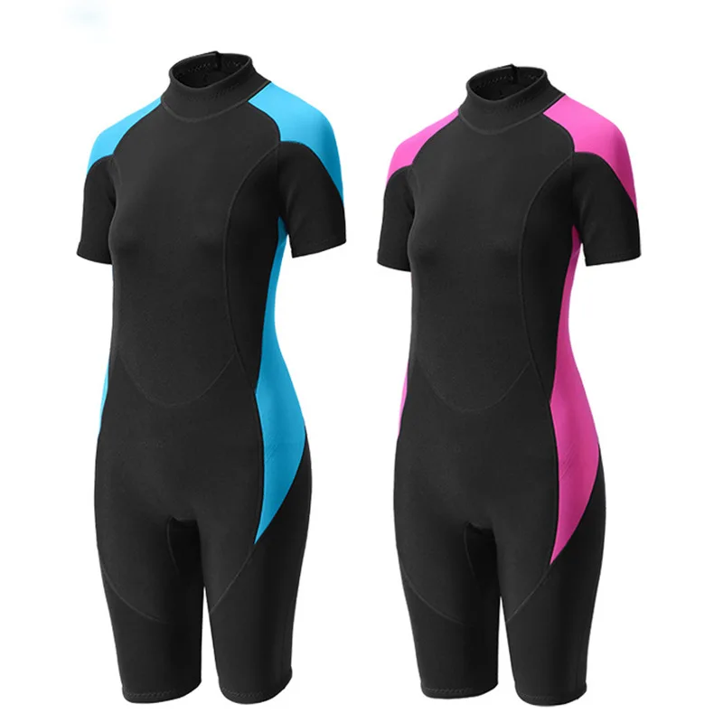 High Quality Front Zipper Pressure-resistant  Breathable  Aqua Suit Thick Children Neoprene Wetsuit