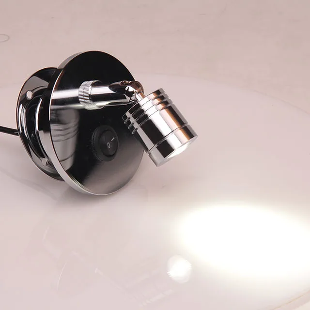 Hot Sell Metal Flexible Arm Adjustable Bedside Reading Lamps Gooseneck Reading Light Bed Above 12v Reading Light