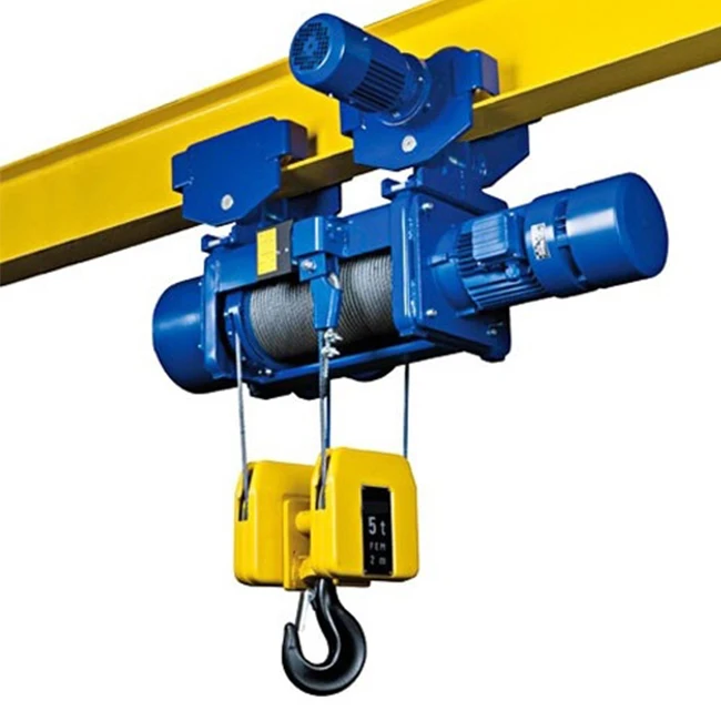 10 Tons Overhead Crane CD/MD Type Electric Hoist With Trolly