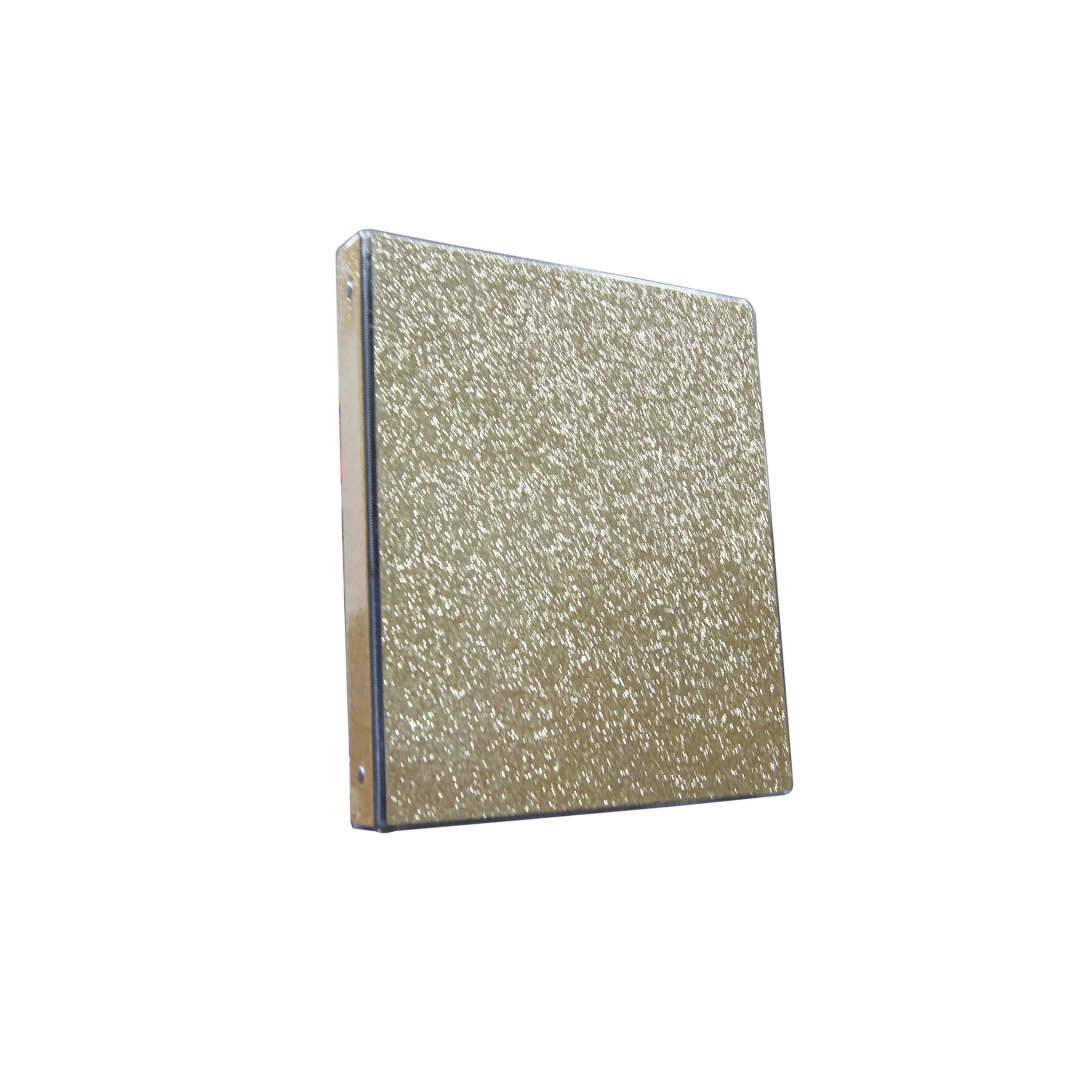 Glitter Paper Ring Binder A4 Folder 3 Hole Rings Custom Color Glitter paper ring binder