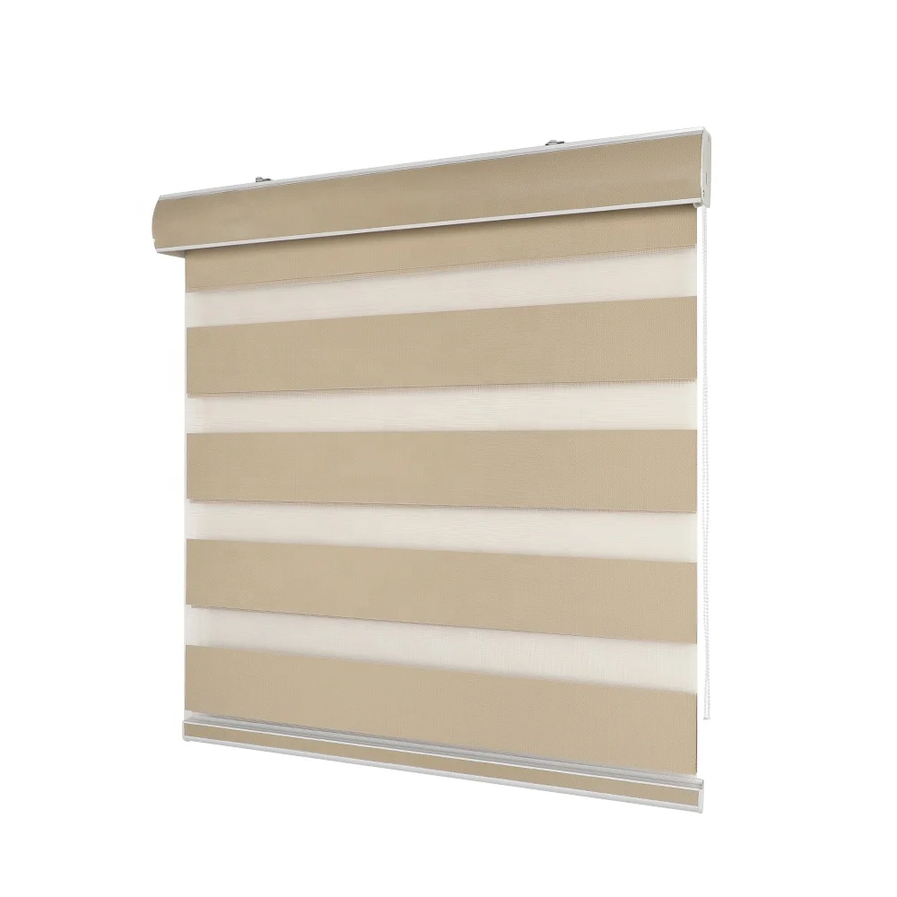 Haoyan New design double blind day and night roller zebra blinds office curtains and blinds