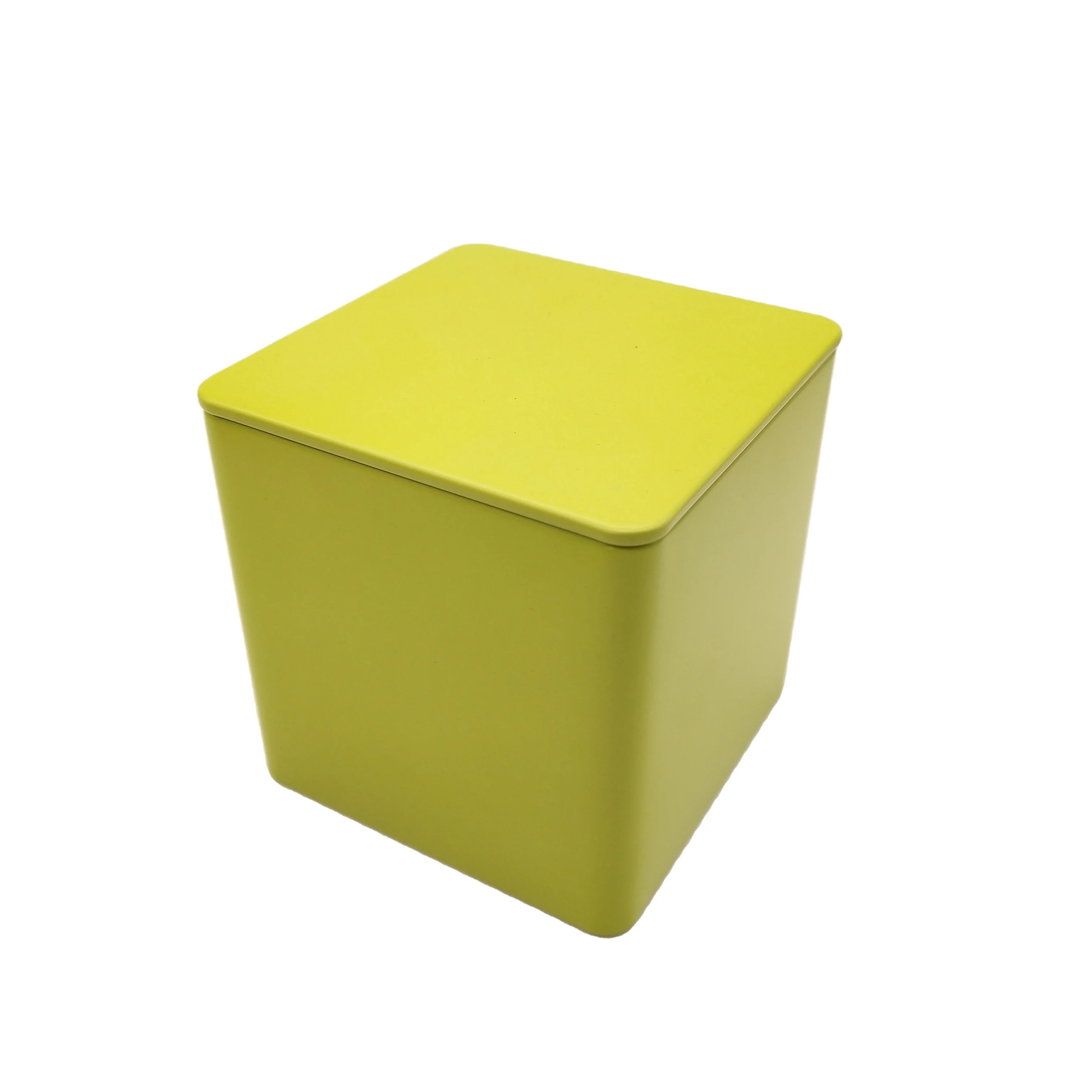 Square paint cans tea coffee tin box gift packaging  box candy box CMYK pantone personalized custom color logo