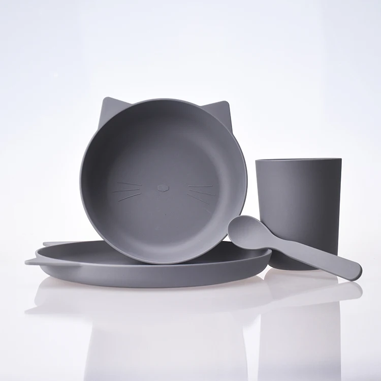 
SK Eco friendly 100% Biodegradable PLA food grade biodegradable disposable kraft kid bowls 