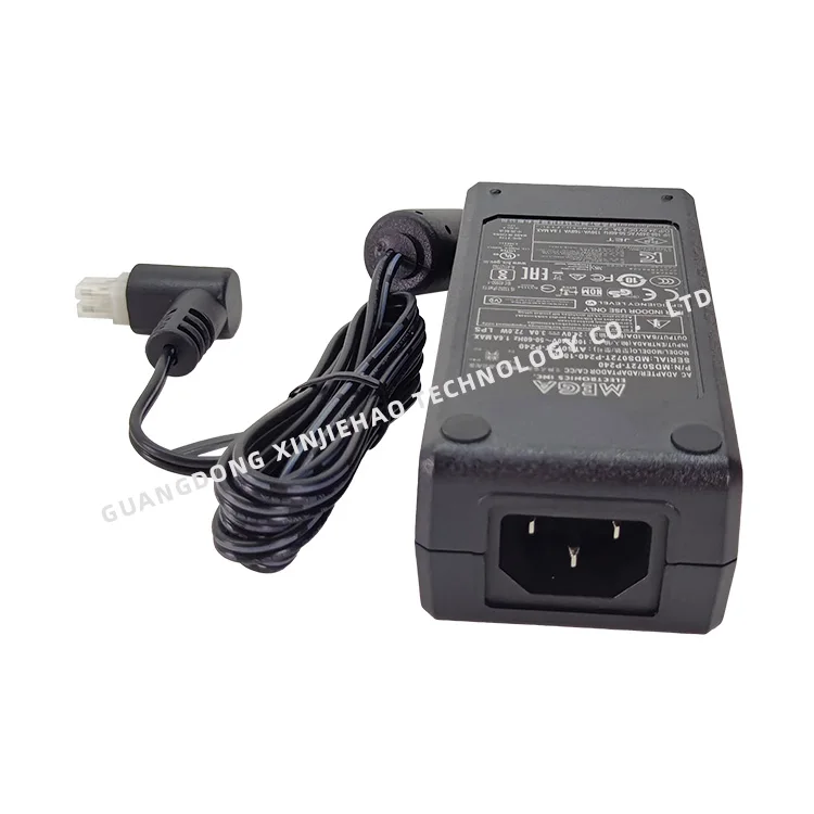 Original Entrust AC Adapter 24V 3A For EM1 EM2 DS1 DS2 DS3 DS4 ID Card Printer