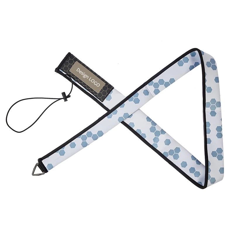 Free Sample OEM Custom Size Fishing Rod Protective Covers 120cm 150cm Neoprene Fishing Bags Fishing Rod Sleeves