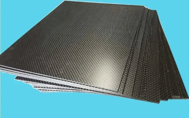 Plain dumb light  Twill Carbon Fiber Plate High precision machining