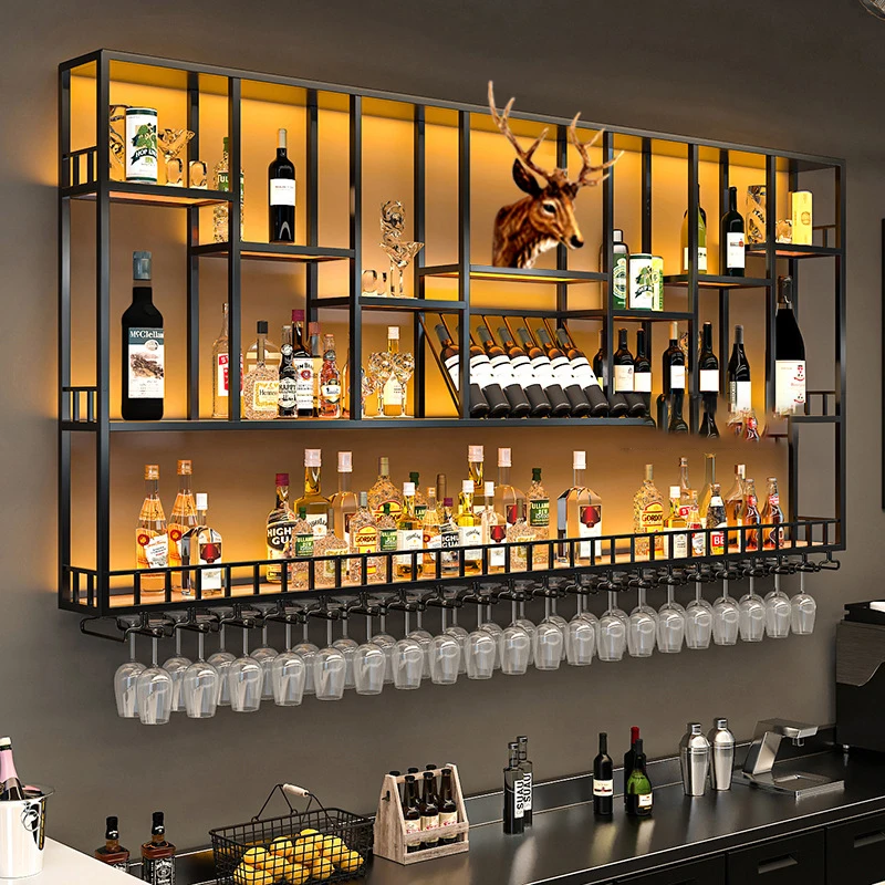 Wine Rack Wine Storage Rack Liquor Display Cabinet