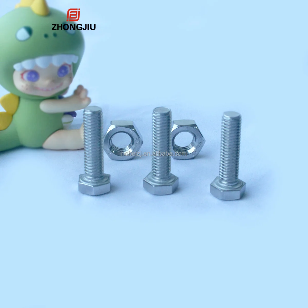 good Price Stainless Steel Din 931 Din933 304 316 316l 1/6 Hexagon Head Bolts Ss Bolts Nuts Hex Bolt