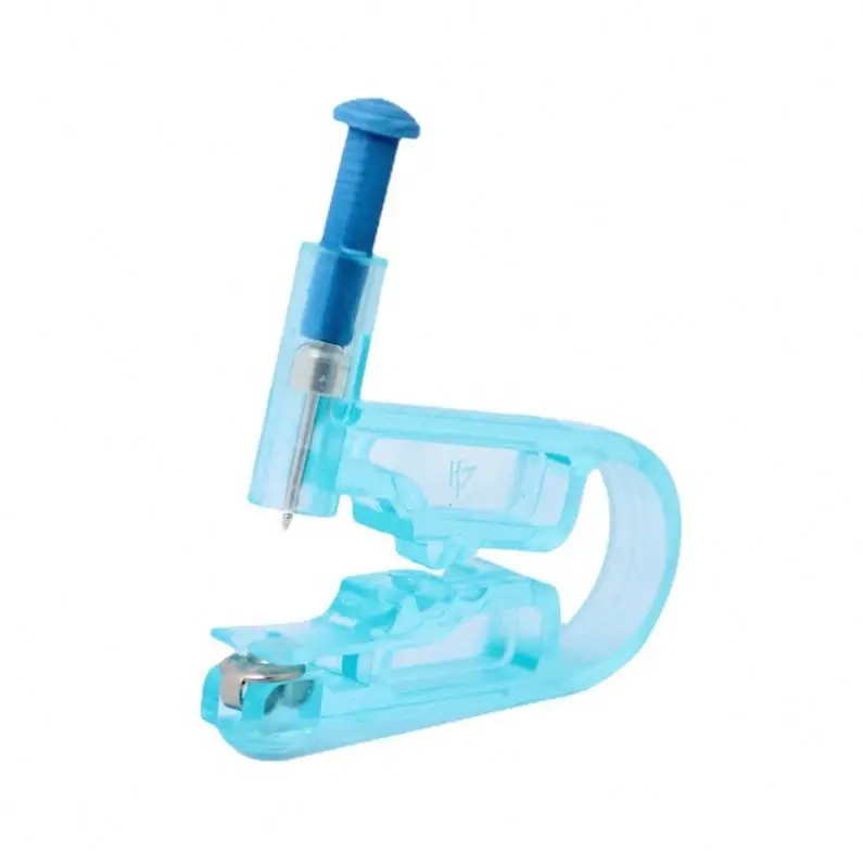 Disposable Safety Ear Piercing Gun Unit Tool with Asepsis Pierce Healthy Sterile Puncture Tool  Sterile Ear Piercing Gun