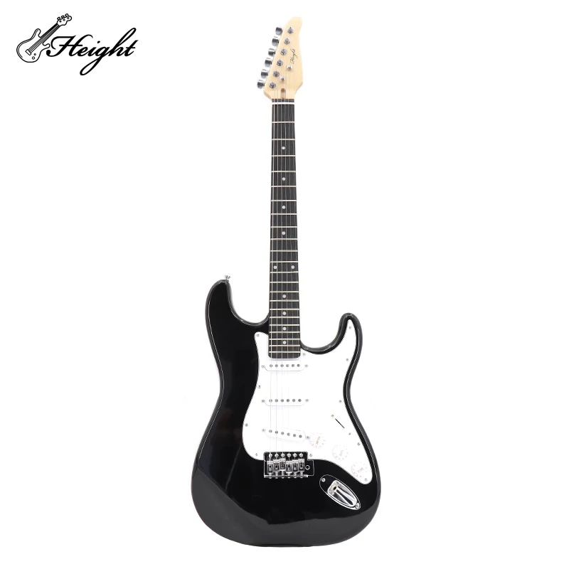 High Quality Factory Solid Wood Cheap Colorful Electric Guitar With Pickup