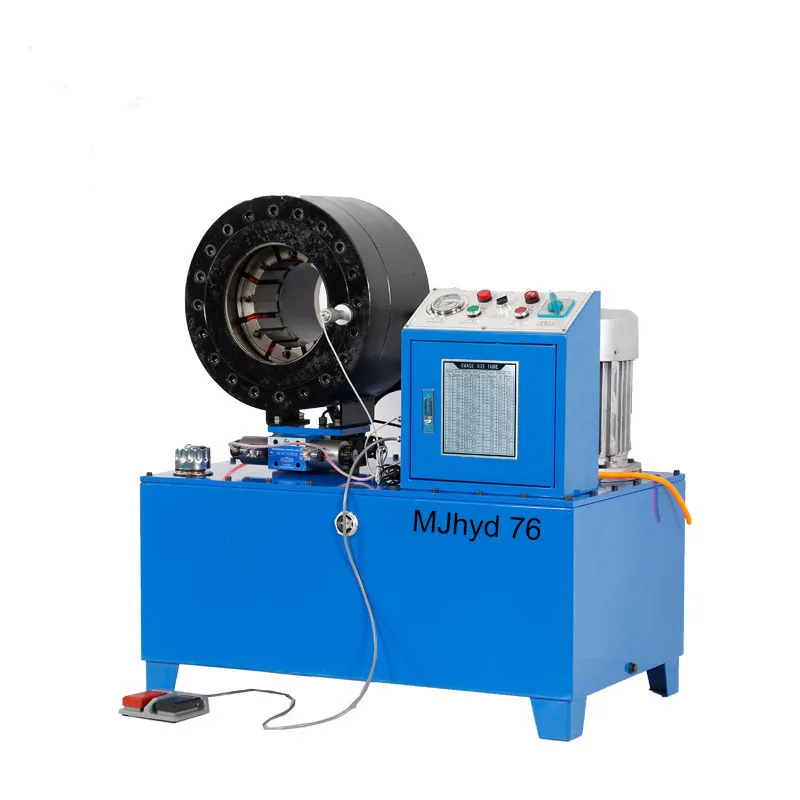 1/4-3Inch high pressure Automatic Hydraulic Rubber Hose Crimper / Crimping Machine