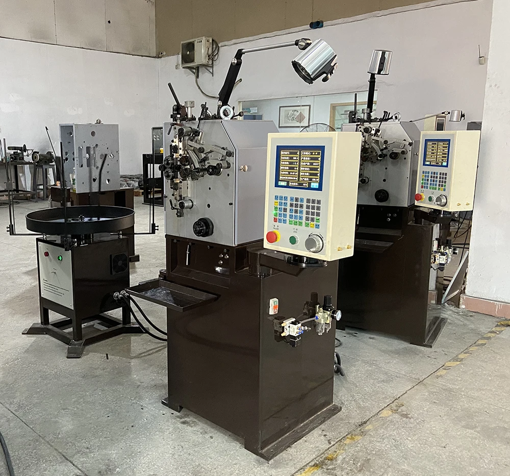 2  axis  accurate medical guide wire and  dental  arch wire spring making machine