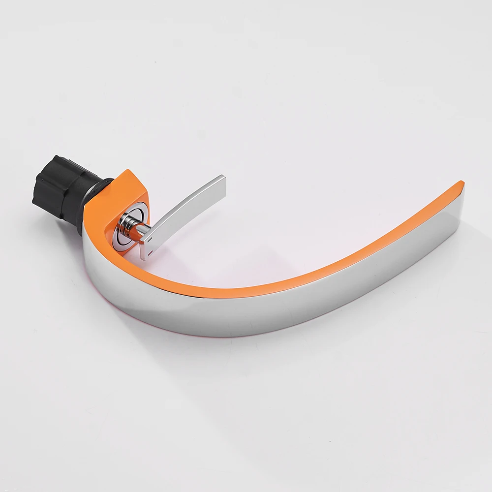 C Shape Hot And Cold Tap ware Water Mixer Single Entry Bathroom Taps Bathroom Waterfall Faucets New Design Bathroom Basin Faucet