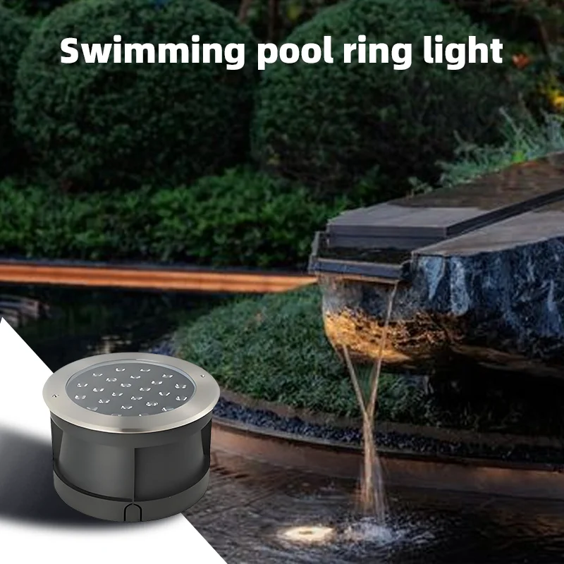 Landscape decoration IP68 3W 6W 9W 12W 15W 18W 24W 36W waterproof RGB lighting LED fountain and swimming pool underwater lights