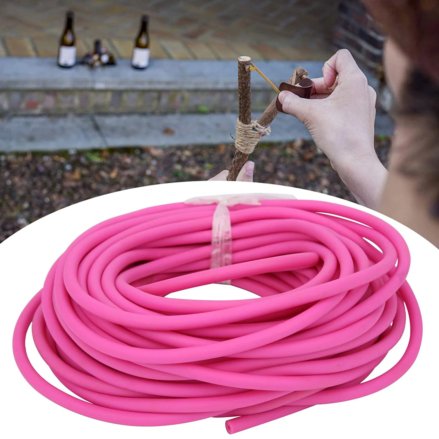 Professional catapult hunting medical silicone natural latex rubber tube