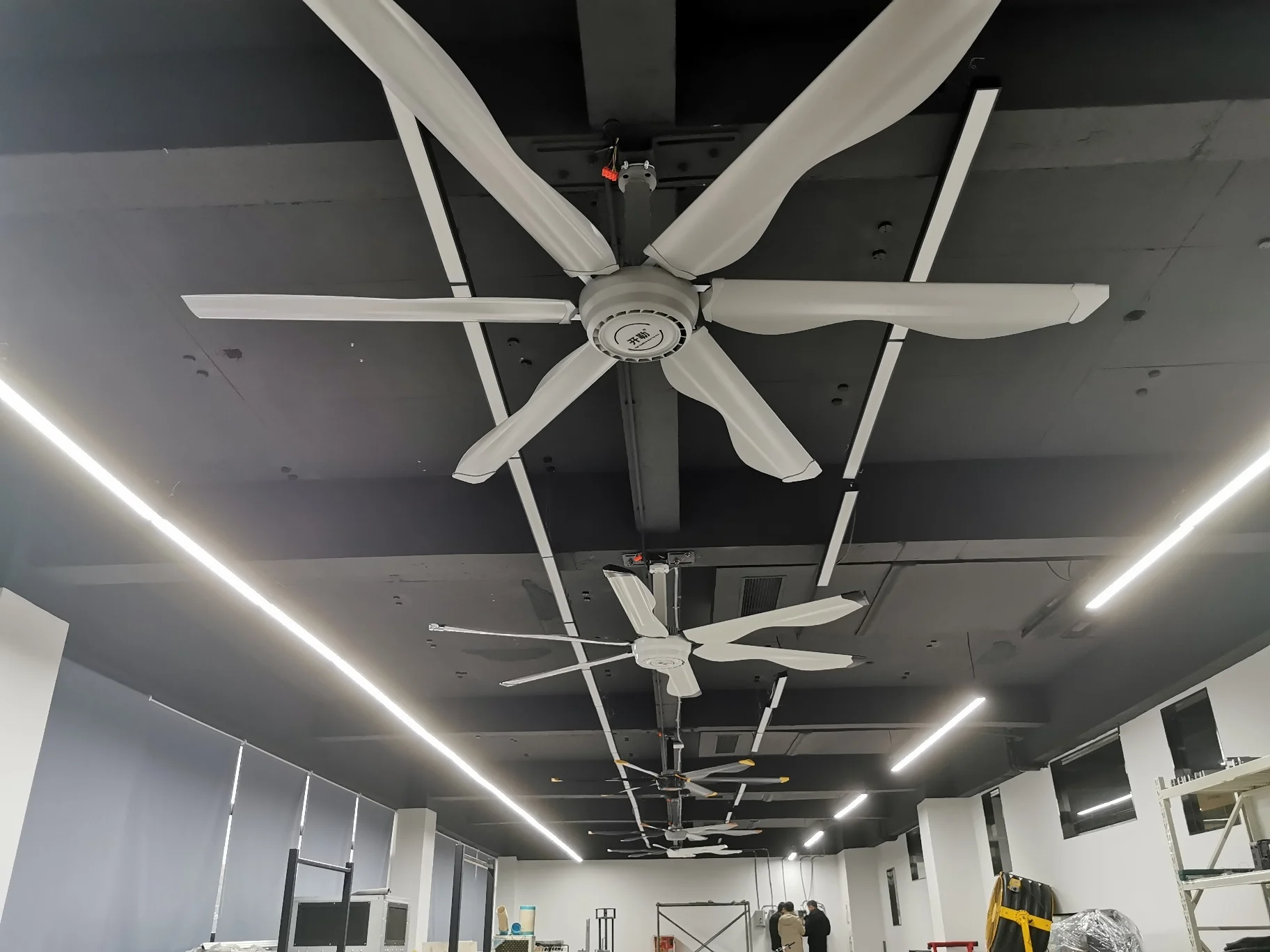 Kale Fans 10 Feet Air Cooling HVLS Ceiling Fan for Outdoor Ventilation