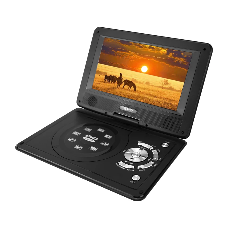 TNT звезда TNT-980 9 0 дюймов цифровой мультимедиа функция игры 360 градусов вращение Портативный EVD / DVD