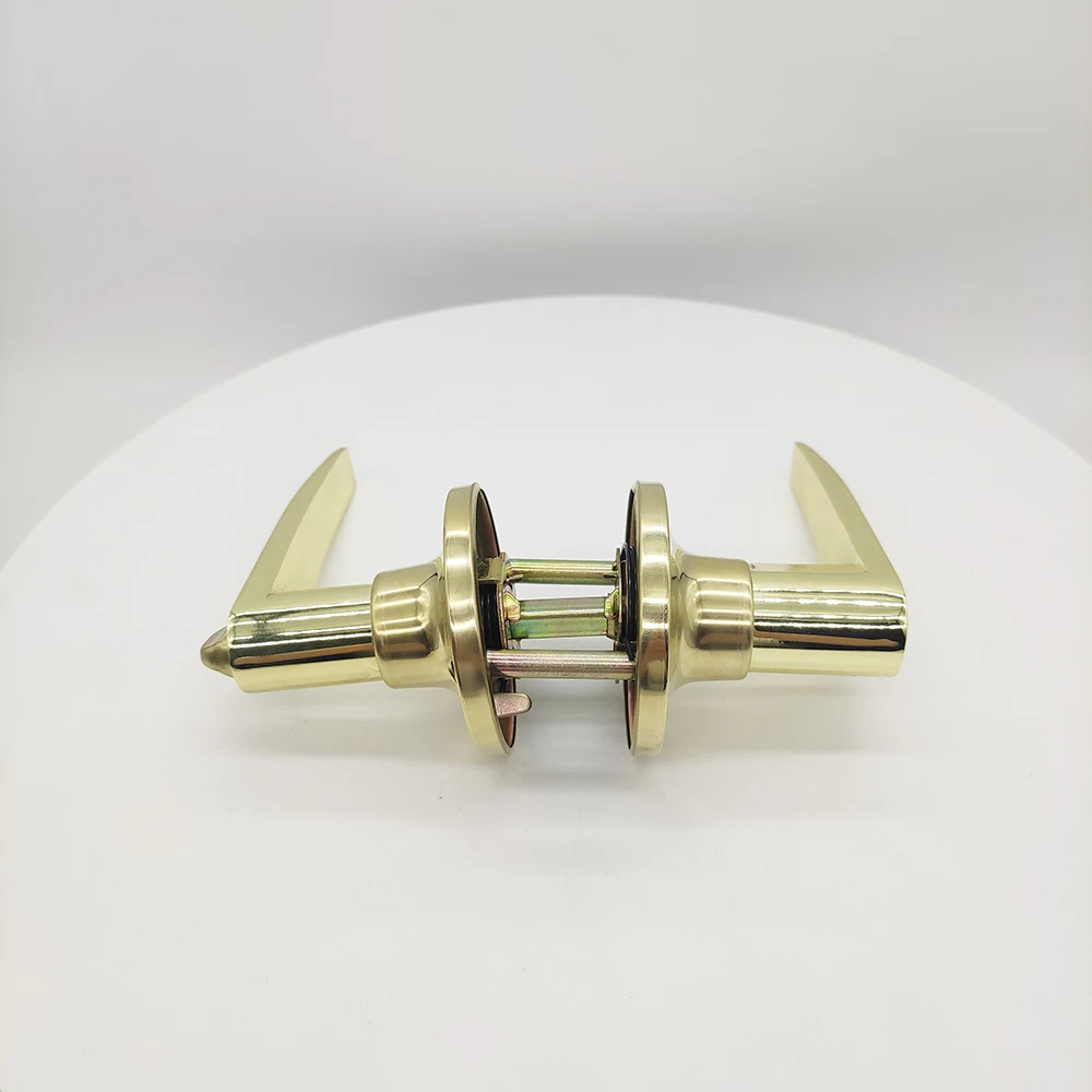 high quality zinc alloy door handle lock lever lock interior entry handle lock
