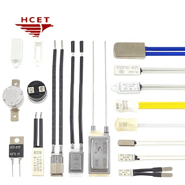 HCET-A TB02 bimetal thermal protector Thermostat Controller Micro Temperature Control Switch for the Curtain Motor