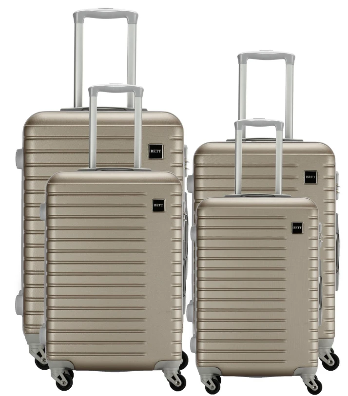 Wholesale Price New Desig PP Travel Luggage High Quality Design Large Capacity Universal Wheels Trolley Bag Set 1