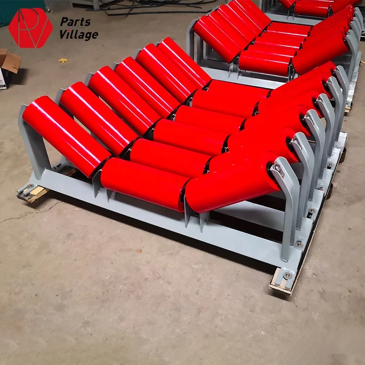 China Good Quality Conveyor Belt Standard Size Idler Roller