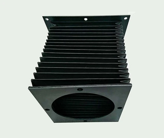 Nylon Flexible Accordion Cover For Machine Tool Plastic Bellows Cover