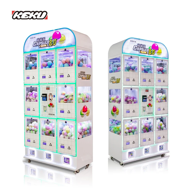 KEKU 2024 most popular Gashapon Gachapon Capsule Vending Machine High-Quality Gachapon  Machine
