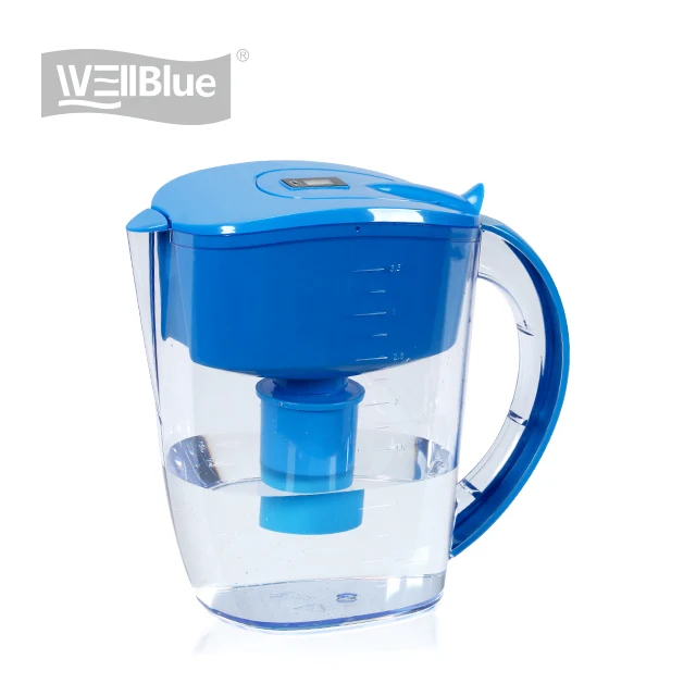 2024 High quality cheap best water purifier for home  Alkaline water filter pitcher  filter jug portable kettle travel