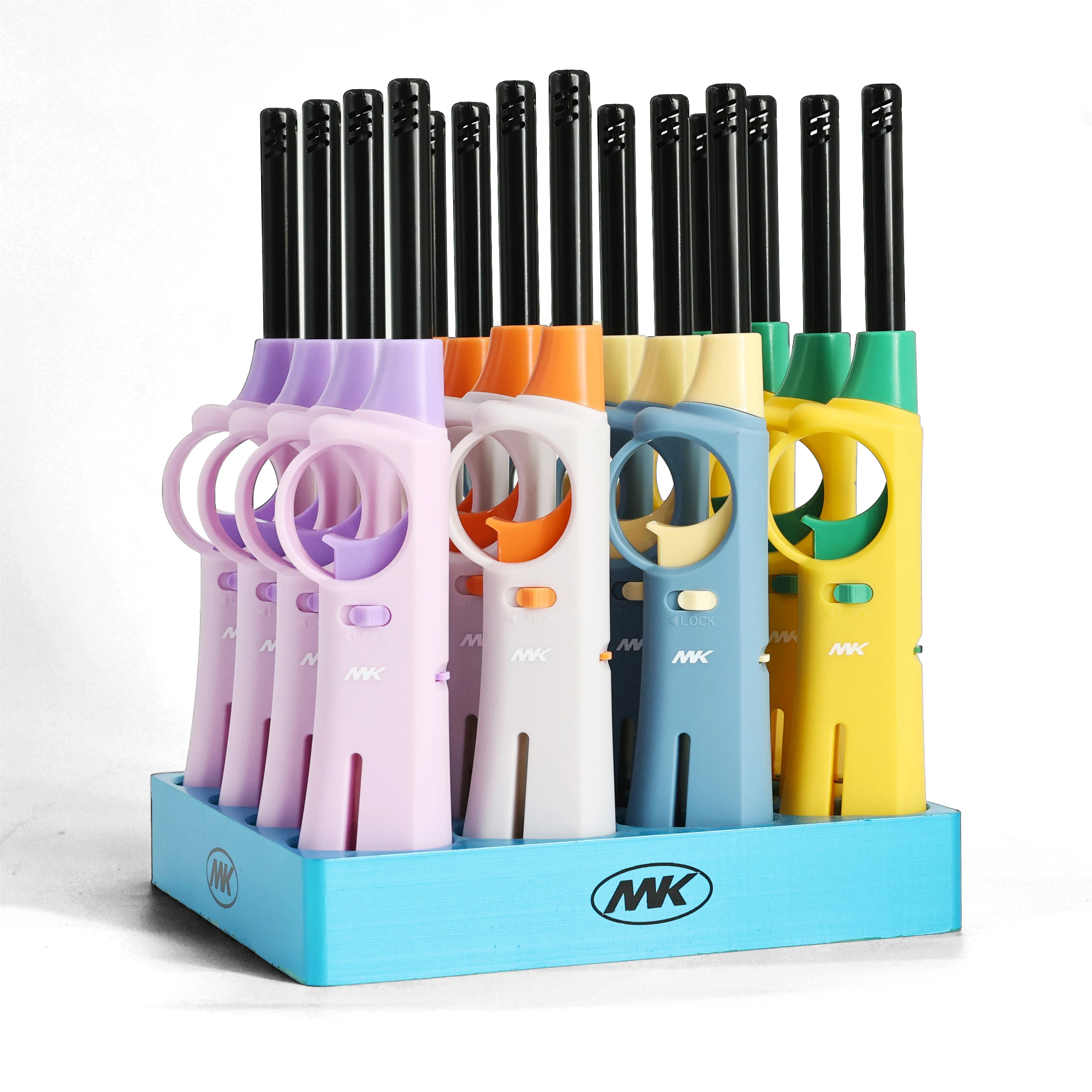 Refillable candle Gas BBQ lighter Factory classic Kitchen gun Lighter manufacturer custom logo cigerrate kitchen gas lighter