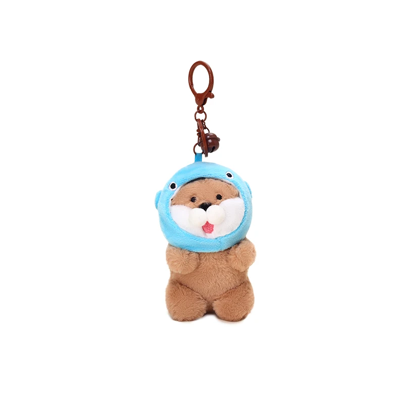 2024 NEW Cartoon Anime Otter Animal ShapeCute  Plush Keychains  boy girl friend gifts