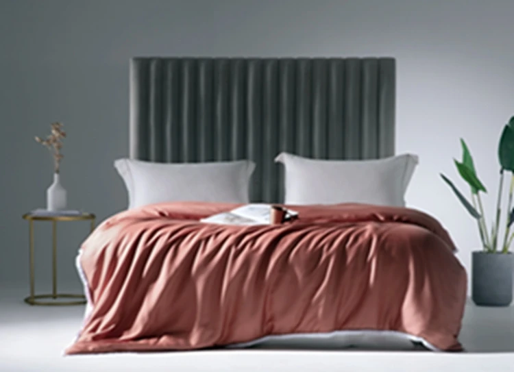 New Duvet lyocell Covered Summer 0.55Kg A1 Comforter Luxury Soft Bedding Adult 100% Silk quilt bedding set